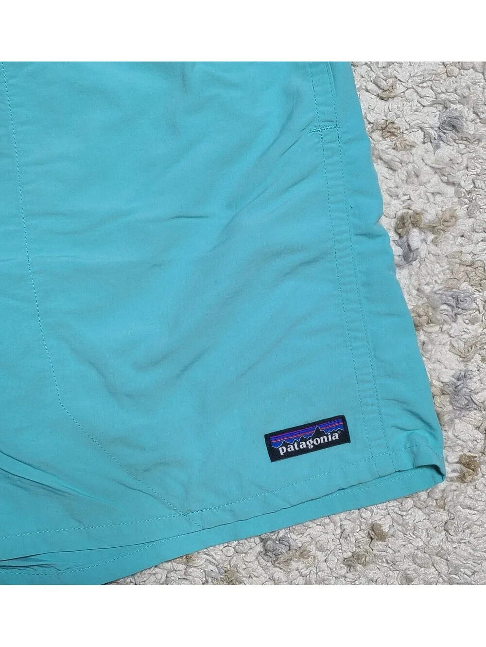 Patagonia Men's Light Blue Swim Shorts Size Large